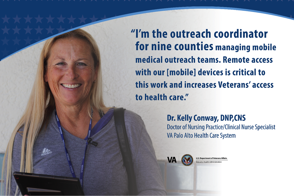 VA Recently surveyed more than 1,800 Mobile Health Provider Program participants at 18 different locations about how they are using their VA-issued mobile devices to support care delivery to Veterans.