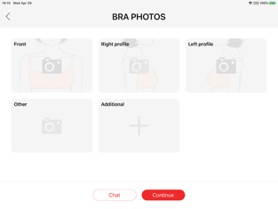 Trulife RI Bra Photos Screen