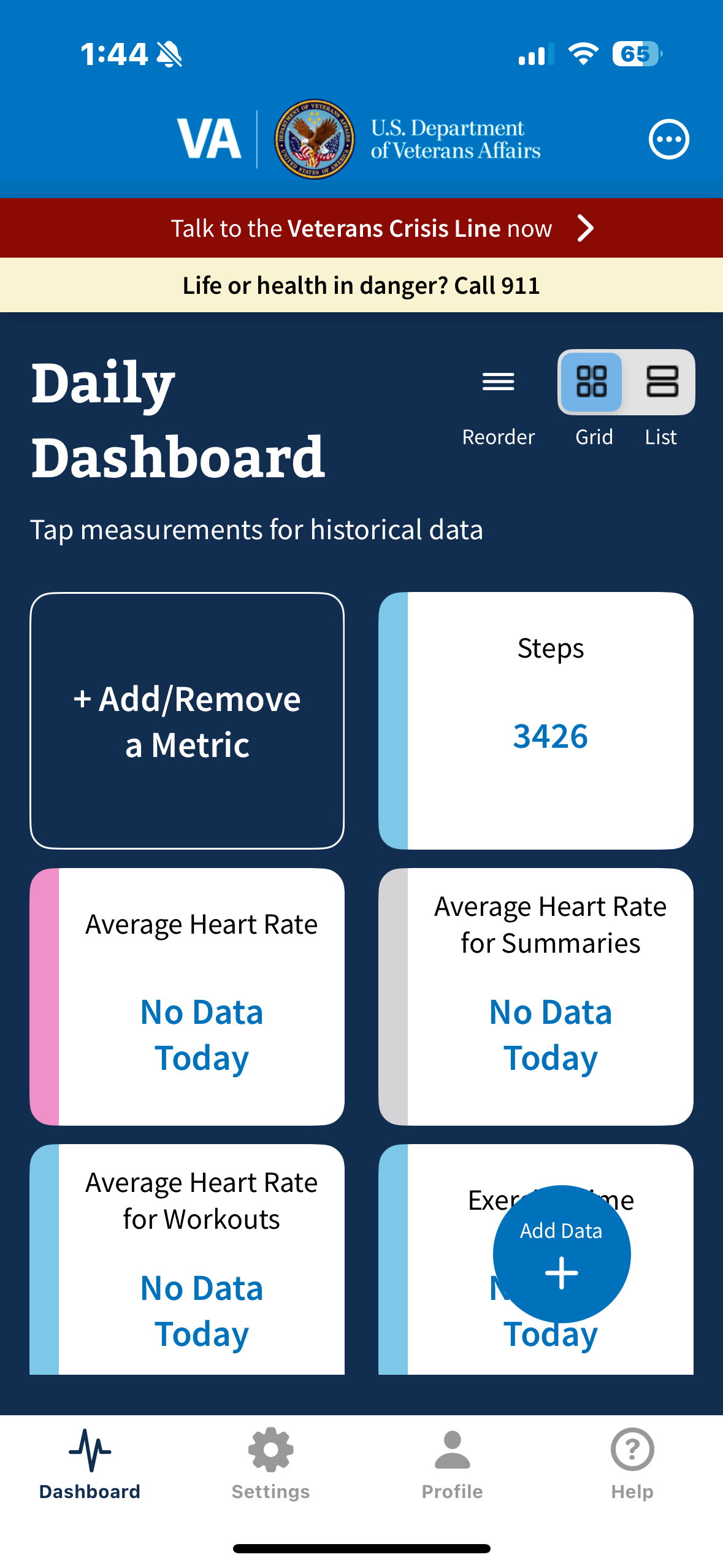 Manage Dashboard