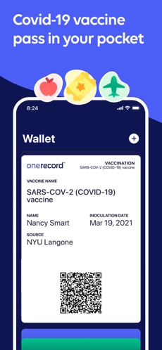 OneRecord Wallet Screen