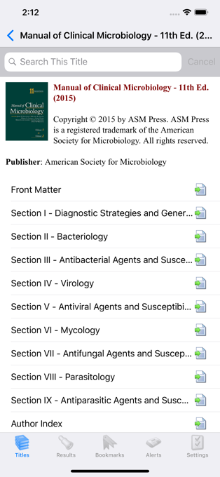 Stat!Ref Manual Clinical Microbiology Screen