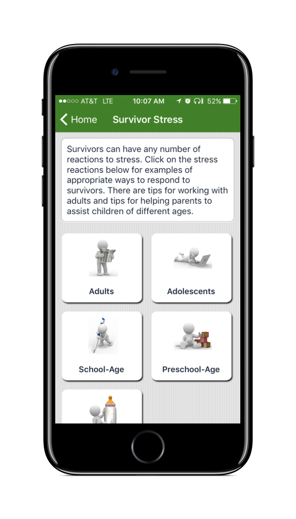 PFA Mobile Survivor Stress Screen